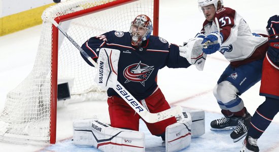 'Blue Jackets' bez Merzļikina uzvar vienus no NHL Rietumu konferences līderiem