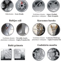 Iecerēta Latvijas novadiem veltīta divu eiro piemiņas monētu sērija