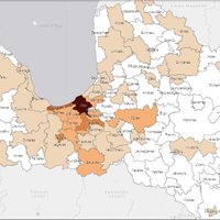 Starp Covid-19 skartajām pašvaldībām iekļauj arī Priekuli un Dobeli