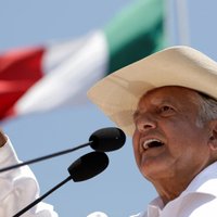 Meksikas prezidents brīdina migrantus, ka durvis uz ASV nav atvērtas