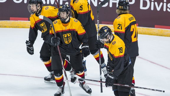 Hokejs; U18; Pasaules čempionāts 2018.; Vācija:Dānija - 19