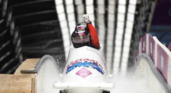 IBSF piespriež pagaidu diskvalifikāciju arī Čudinovam, Zubkovam un vēl trim Krievijas bobslejistiem