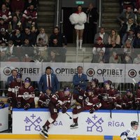 Latvijas hokeja izlase pirmo reizi pārbaudīs savus spēkus pret Šveici 