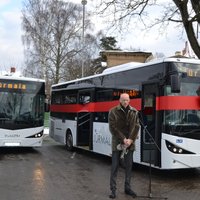 'Jūrmalas autobusu satiksme' prezentē jaunos un videi draudzīgos autobusus 'Isuzu' Citibus'