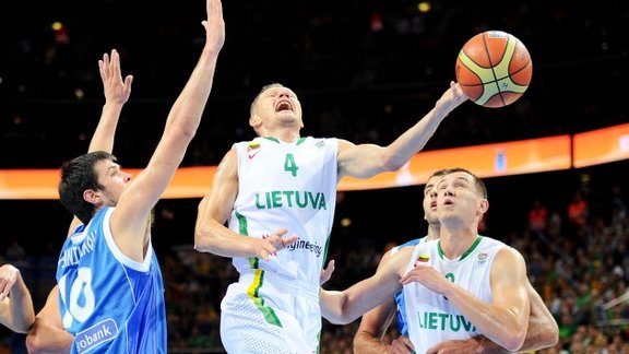 Lietuvas basketbolistiem piektā vieta Eiropas čempionātā