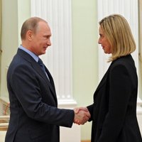 ES nevēlas konfrontēt ar Maskavu, uzsver Mogerīni