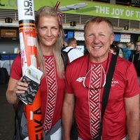 Foto: Latvijas olimpiskās cerības Palameika un Plēsnieks dodas uz Rio