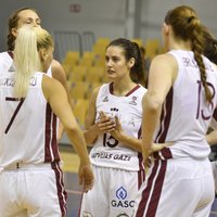 Zviedrijas basketbolistes kļūst par Latvijas izlases pretiniecēm Eiropas čempionāta astotdaļfinālā