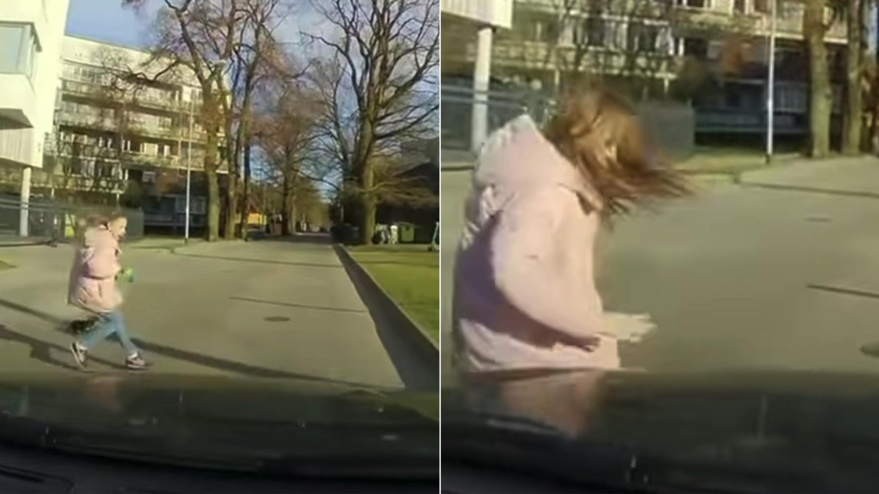 Video: Purvciemā uz ielas izskrējuši bērni par mata tiesu izvairās no avārijas