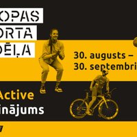 #BeActive izaicinājums individuāli un komandām - no 30. augusta līdz 30. septembrim