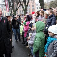 Latvijai vajadzīgi drosmīgi, godprātīgi un strādāt griboši cilvēki, uzsver prezidents