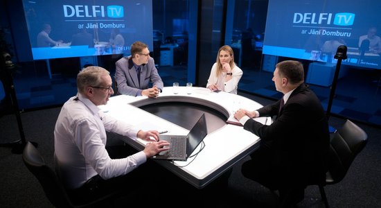 'Delfi TV ar Jāni Domburu': Jēkabsone-Žogota, Vējonis, Cipruss: kuram jāvada LBS? Pilns ieraksts