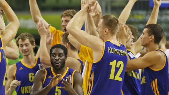 EČ basketbolā: Ukraina - Vācija