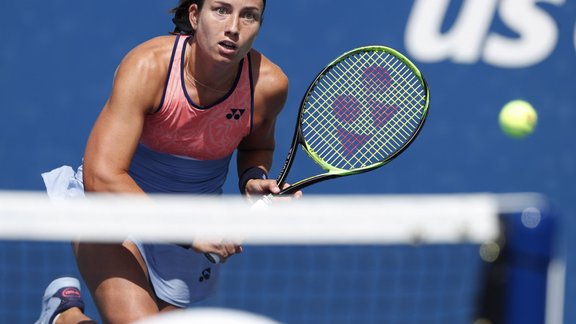 'US Open' tenisa turnīrs: Anastasija Sevastova – Eižēnija Bušāra - 10