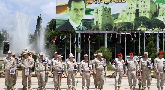 Pret ASV atbalstītajiem kurdiem varētu vērsties ar spēku, brīdina Asads