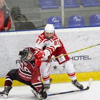 Foto: Rīgas 'Dinamo' jaunā maiņa sāk MHL sezonu