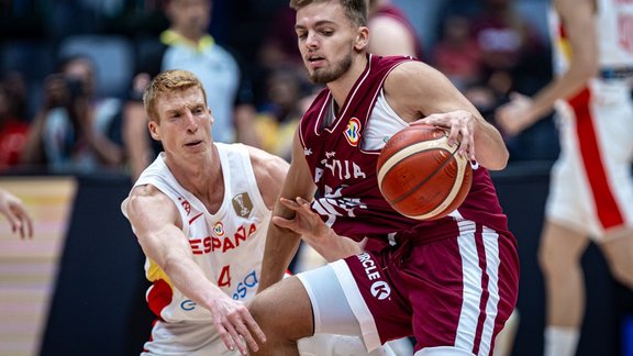 Basketbols, Pasaules kauss: Latvija - Spānija - 18