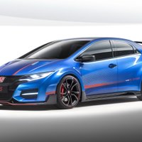 'Honda' parāda jaunu sportiskā 'Civic Type R' prototipu