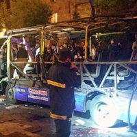 Armēnijā sprāgst autobuss; divi cilvēki miruši un septiņi ievainoti