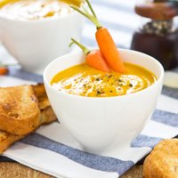 Морковный крем-суп с имбирем для крепкого здоровья