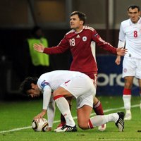 Латвия в рейтинге ФИФА отлетела в конец первой сотни