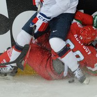 Baltkrievijas izlase pirms spēles pret Latviju paliek bez vēl viena hokejista