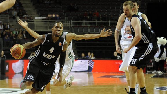 VTB līga basketbolā: VEF Rīga - Kauņas Žalgiris - 25