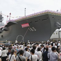 Japāna uzbūvē lielāko kuģi ‘iznīcinātāju’ kopš Otrā pasaules kara laikiem