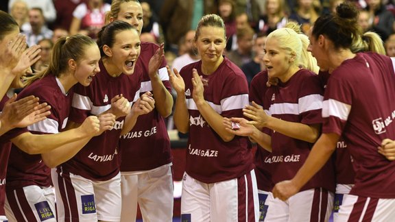 Basketbols, sievietes: Latvija - Slovēnija - 5