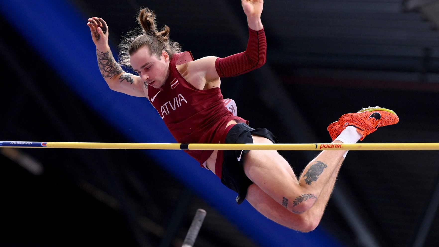 Kreišam Eiropas čempionātā vieglatlētikā telpās sestā vieta kārtslēkšanas sacensībās
