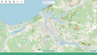 Izveidota digitāla karte pastaigām Rīgas mežos
