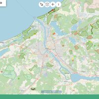 Izveidota digitāla karte pastaigām Rīgas mežos