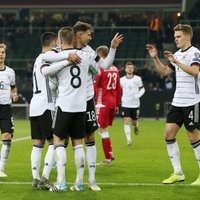 Latvijas futbola izlase aizvadīs pārbaudes spēli pret spēcīgo Vāciju