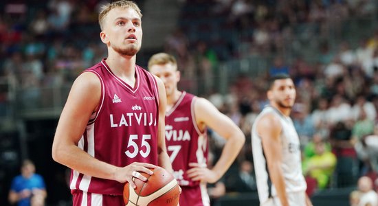 Latvijas basketbolistiem Tamperē pēdējā pārbaude pirms Parīzes kvalifikācijas
