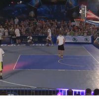 Video: Latvijas čempionāta 3x3 basketbolā apbalvošana un 'slam dunk' konkurs