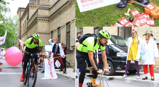 Dakteru Klaunu labdarības velomaratons: 2000 kilometri slimu bērnu atbalstam