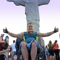 Foto: Latvijas paralimpieši savā brīvdienā aplūko Riodežaneiro