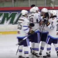 Video: Latvijas hokeja virslīgas skaistākie nedēļas 'goli'