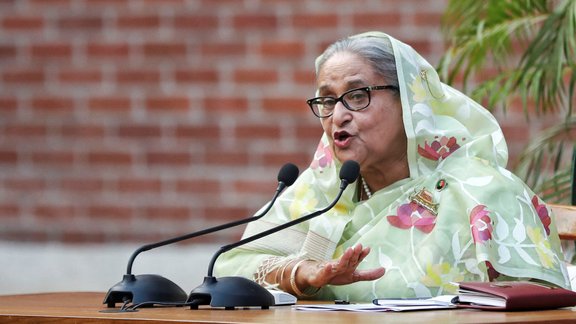 Bangladešas premjerministre Hasina