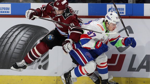 Hokejs, KHL spēle Cīrihē: Rīgas Dinamo - Sanktpēterburgas SKA - 8