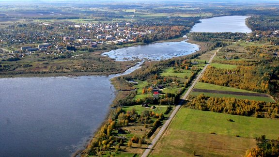 Balvu novads. Balvi no lidojuma