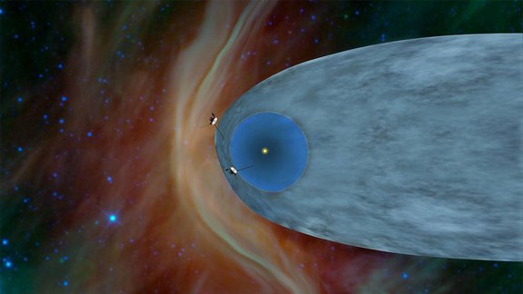 Voyager 1 and Voyager 2