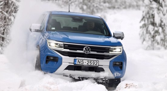 Video: Latvijā tikko nonākušo 'VW Amarok' iegādājušies jau 200 pircēji