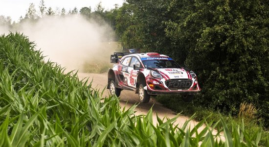 Jau rīt startē vēsturē pirmais WRC posms Latvijā – "Tet Rally Latvia"
