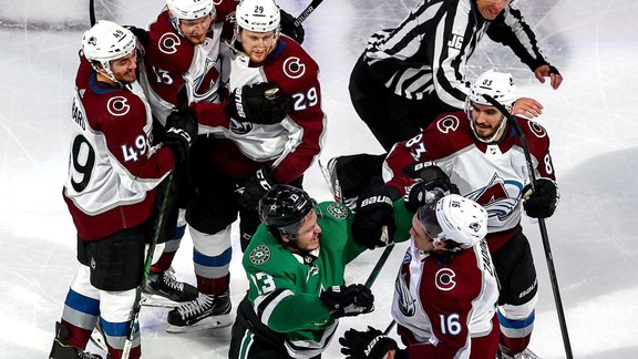 Avalanche, Stars, hokejs, NHL