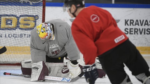 Hokejs, Latvijas hokeja izlases treniņš - 21