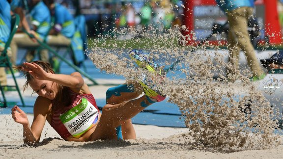 XXXI Vasaras olimpiskās spēles Rio. Laura Ikauniece-Admidiņa