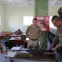 Video: Latviešu instruktori apmāca Ukrainas karavīrus