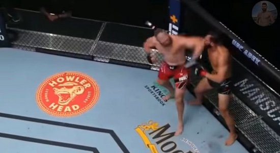 ВИДЕО. Удар локтем с разворота: боец UFC сделал заявку на нокаут года