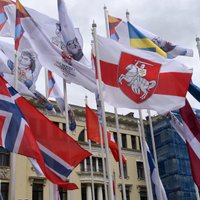 Baltkrievijas Hokeja federācija iesniegusi notu par karoga nomaiņu Rīgas centrā